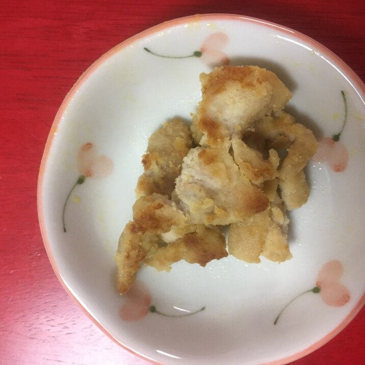 鶏モモの揚げ焼き(ごま風味)